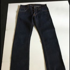 Like new Nudie Jeans men’s Avg Joe organic cotton